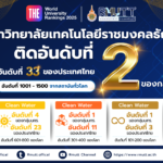 มทร.ธัญบุรี ติดอันดับ 2 ของมหาวิทยาลัยราชมงคล ในการจัดอันดับ THE Impact Ranking 2025