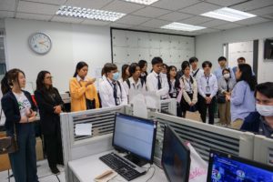 สถานีวิทยุกระจายเสียง มทร.ธัญบุรี FM 89.5 MHz เรียนรู้ เจาะลึก การผลิตรายการข่าว ณ "สถานีโทรทัศน์ไทยทีวีสีช่อง 3"