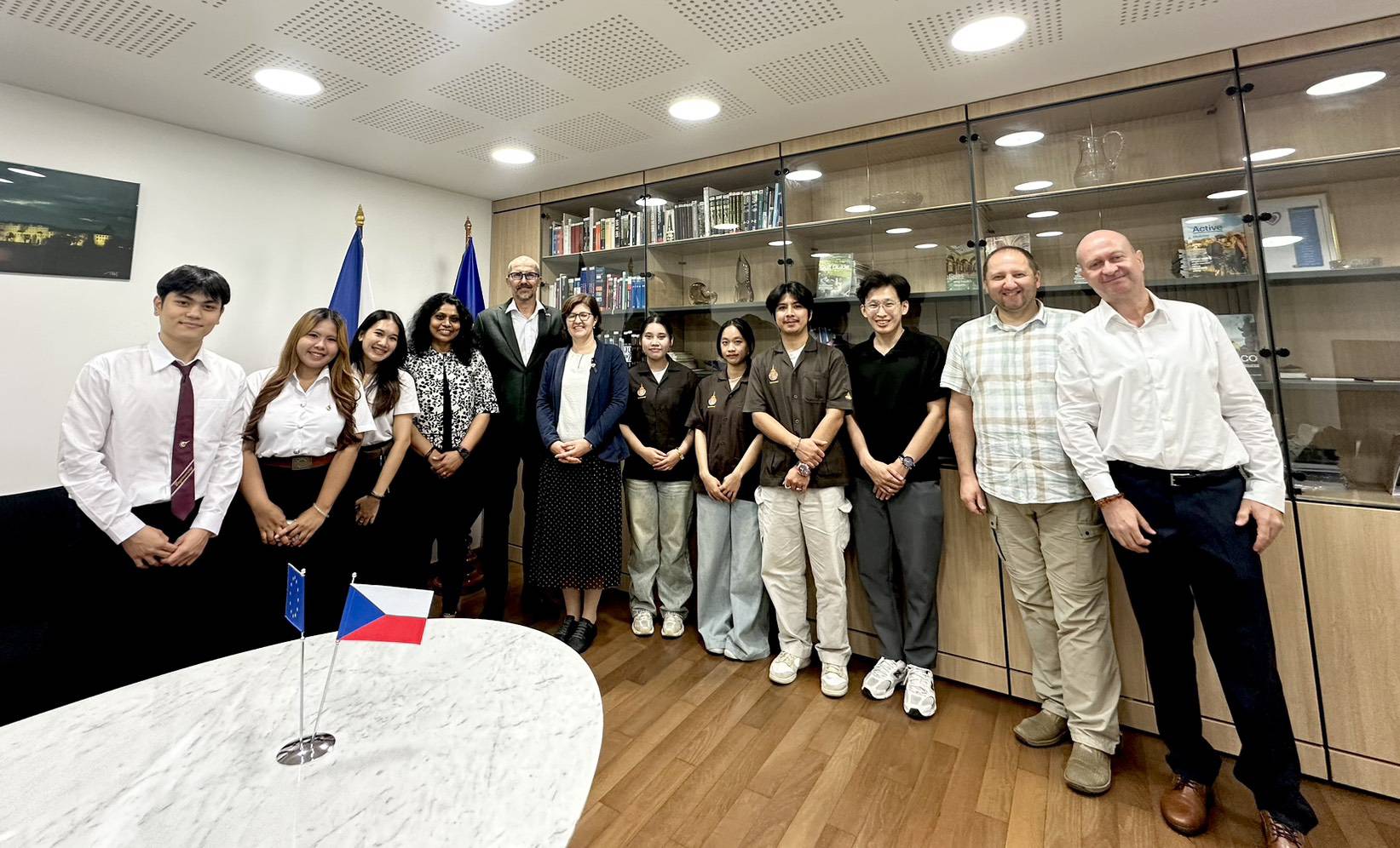International Collaboration and Student Exchange at the Czech Embassy