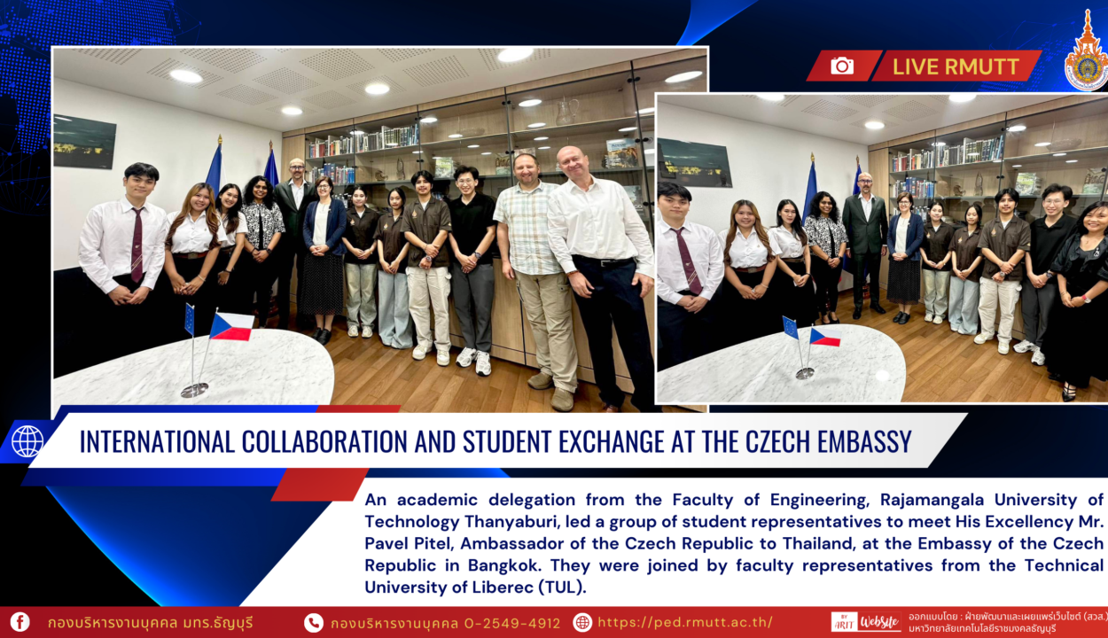 International Collaboration and Student Exchange at the Czech Embassy