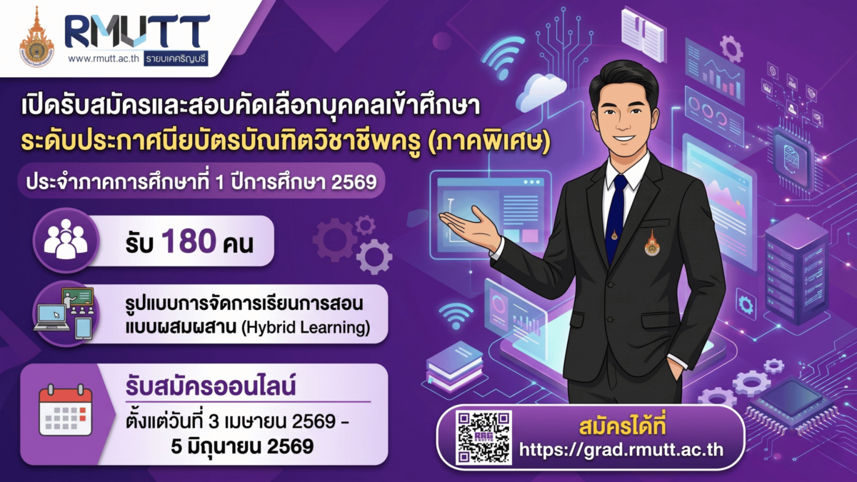 20260420-รับสมัครและสอบคัดเลือกบุคคลเข้าศึกษา ระดับประกาศนียบัตรบัณฑิต